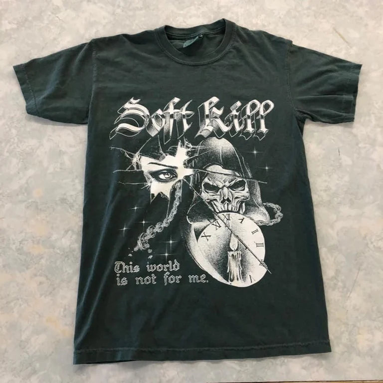 "Dancing on Glass" Pepper Gray T-Shirt