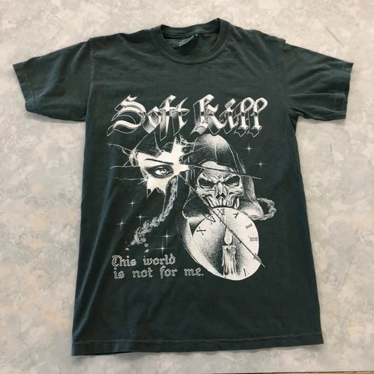 "Dancing on Glass" Pepper Gray T-Shirt